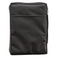 Bible Cover Polyester With Fish Label Black Large