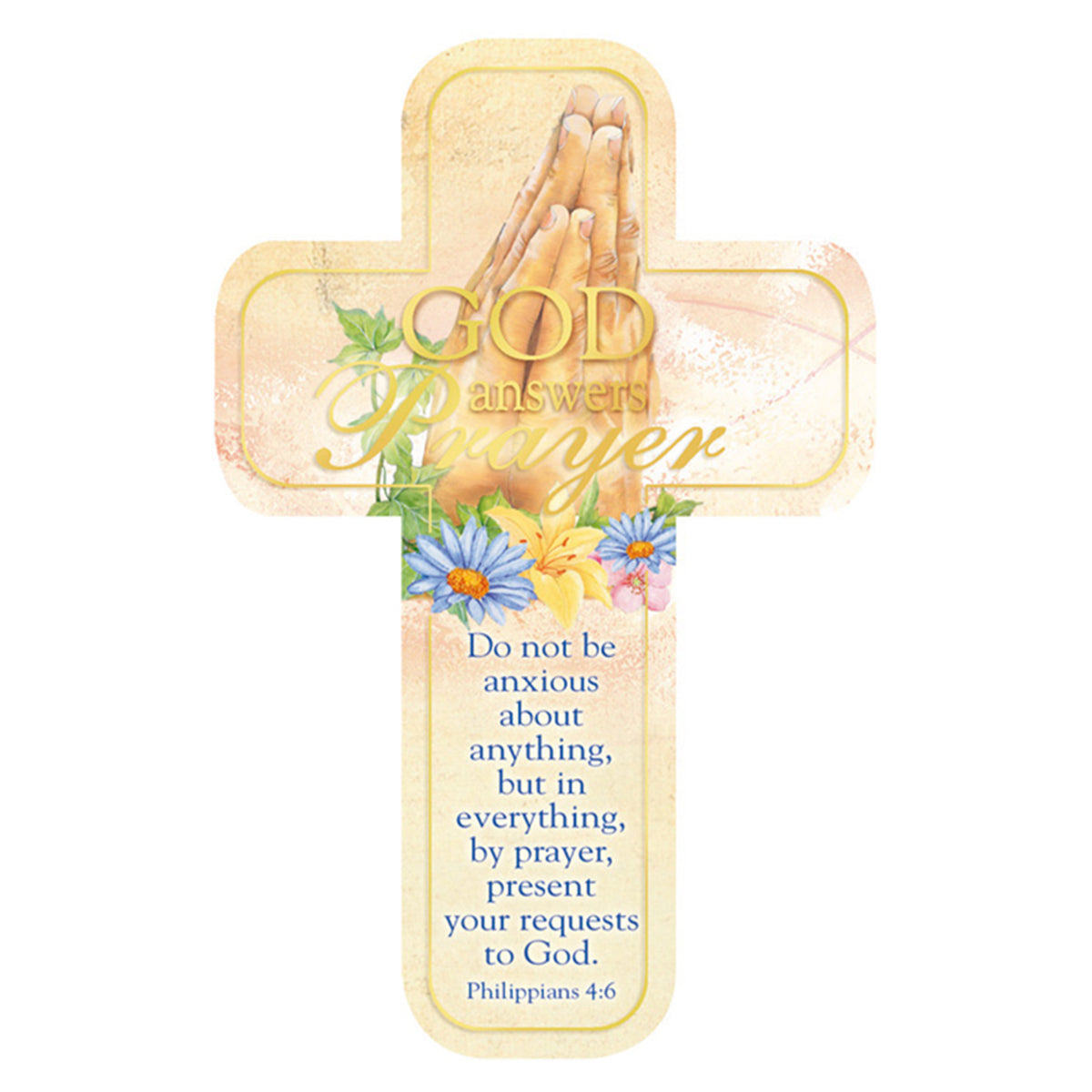 Bookmark Cross-Shaped: God Answers Prayer