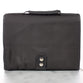 Bible Cover Large Micro-Fiber Tri-Fold Organizer, Metal Fish Badge Black