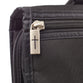 Bible Cover Large Micro-Fiber Tri-Fold Organizer, Metal Fish Badge Black