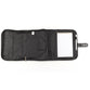 Bible Cover Large Micro-Fiber Tri-Fold Organizer, Metal Fish Badge Black