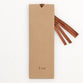 Bookmark: Footprints Luxleather