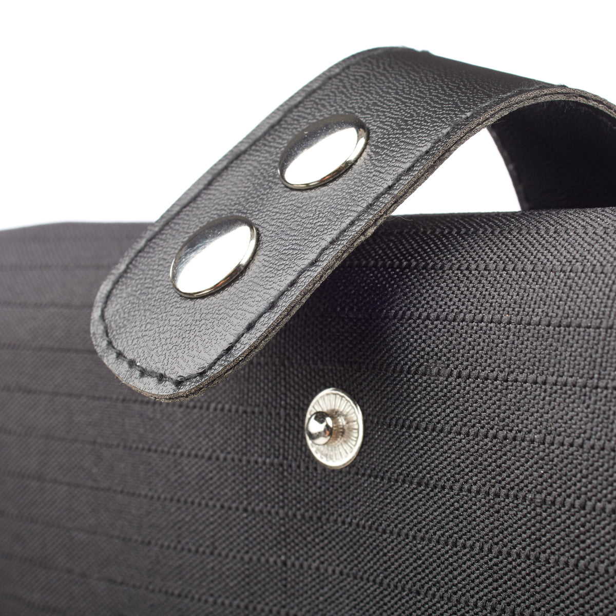 Bible Cover Tri-Fold Organizer Large: Black Polyester