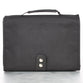 Bible Cover Tri-Fold Organizer Large: Black Polyester