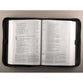 Bible Cover Fashion Medium: Serenity Prayer Two-Tone Bible Cover in Aqua