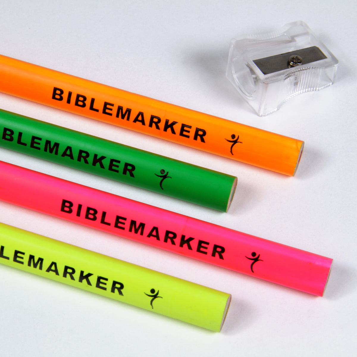 Dry Highlighter Pencil Set With Sharpener: Jumbo Size