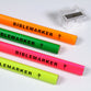 Dry Highlighter Pencil Set With Sharpener: Jumbo Size