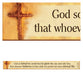 Magnetic Strip: God So Loved the World... (John 3:16)