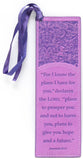 Bookmark: For I Know the Plans I Have For You Luxleather