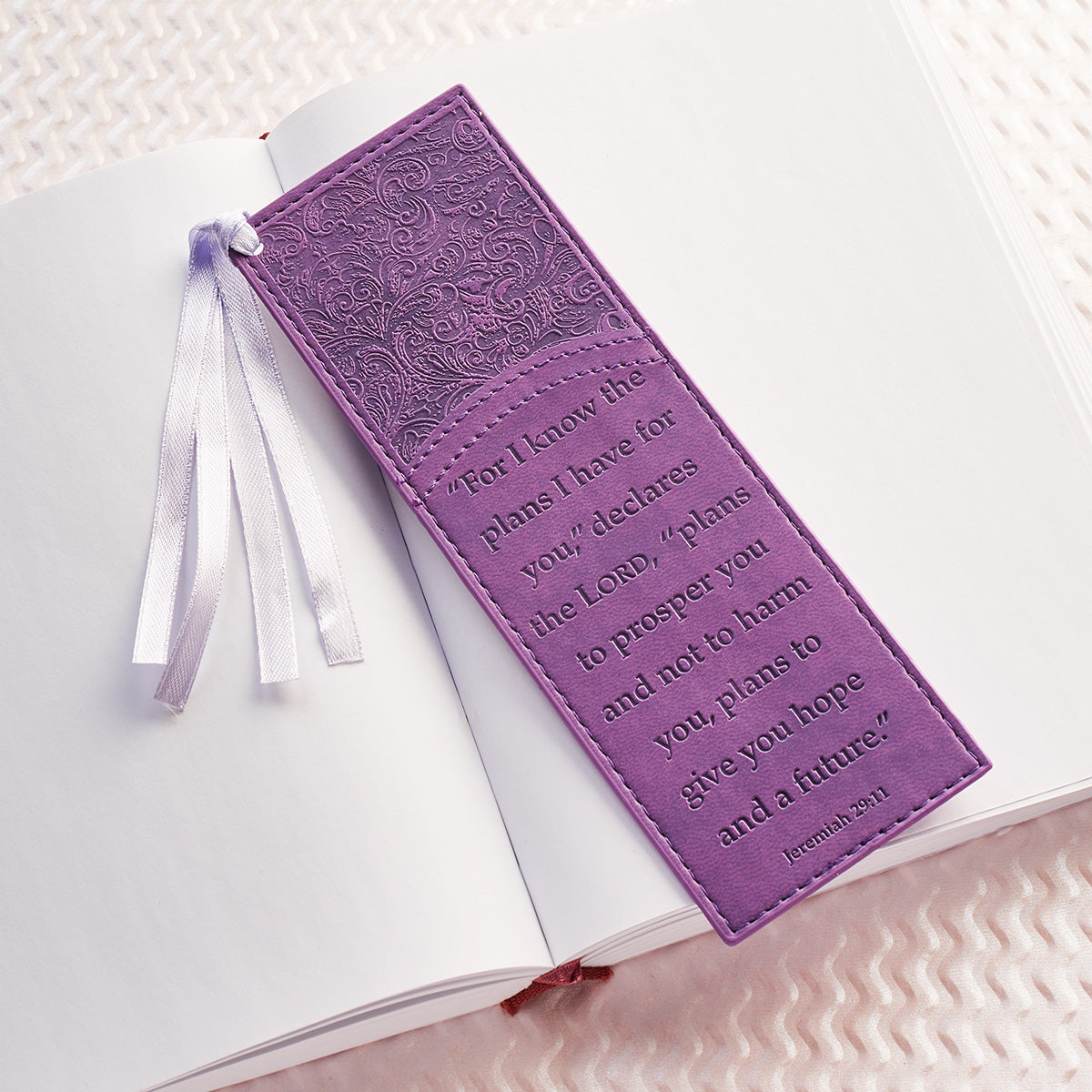 Bookmark: For I Know the Plans I Have For You Luxleather