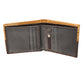Leather Wallet: Cross, Tan/Brown, Bi-Fold, Zipper Coin Pocket, Rfid-blocking, Gift Boxed