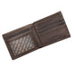 Leather Wallet: Eagle, tan, Bi-Fold, Rfid-blocking, Gift Boxed
