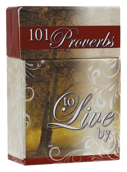 Box of Blessings: 101 Proverbs to Live By Cards