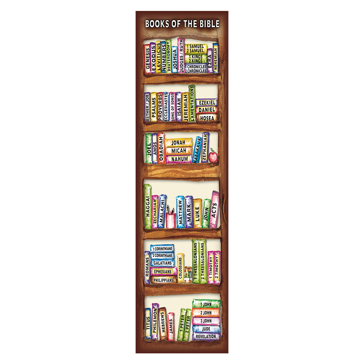 Bookmark: Books of the Bible (10 Pack)
