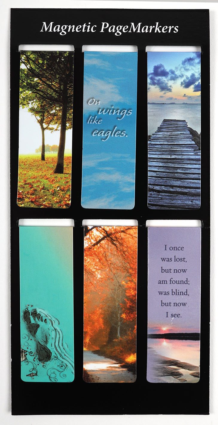 Bookmark Magnetic - set of 6: Be Still and Know