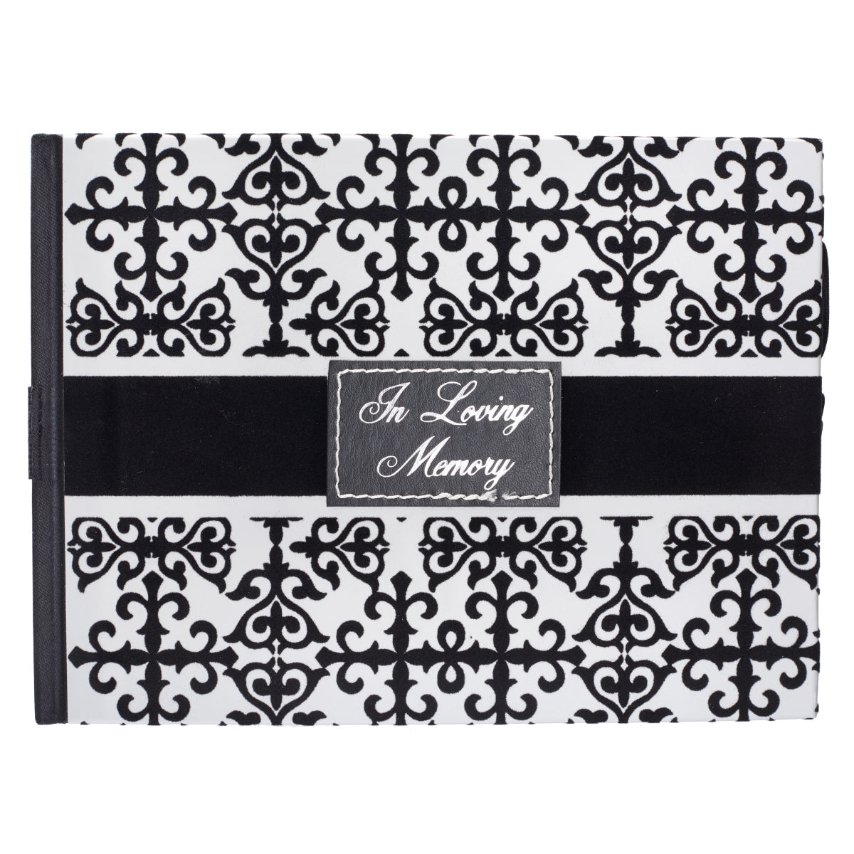 Guest Book: In Loving Memory (Velvet Finish On Cover)