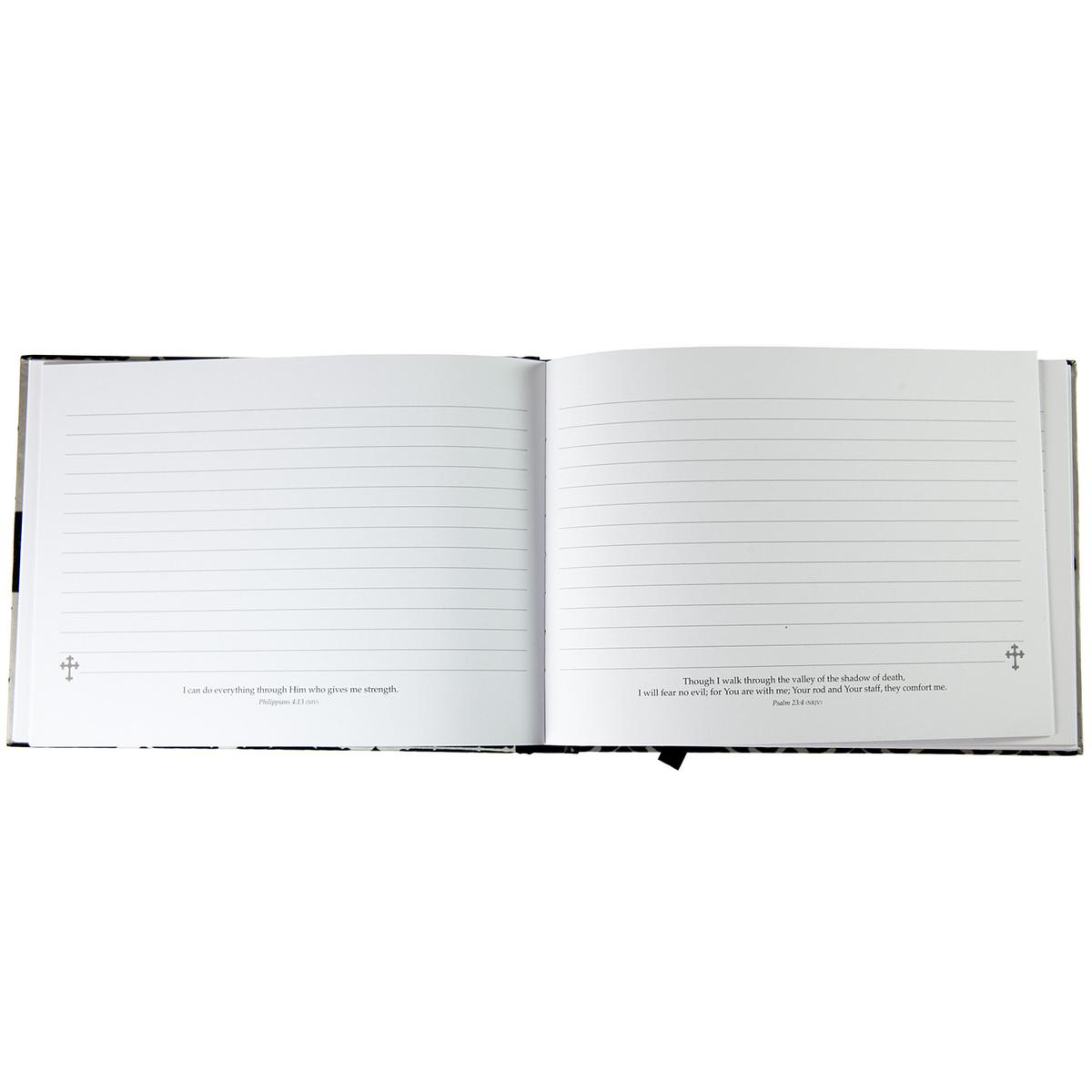 Guest Book: In Loving Memory (Velvet Finish On Cover)