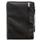 Bible Cover Medium Polyester Canvas With Fish Emblem in Black