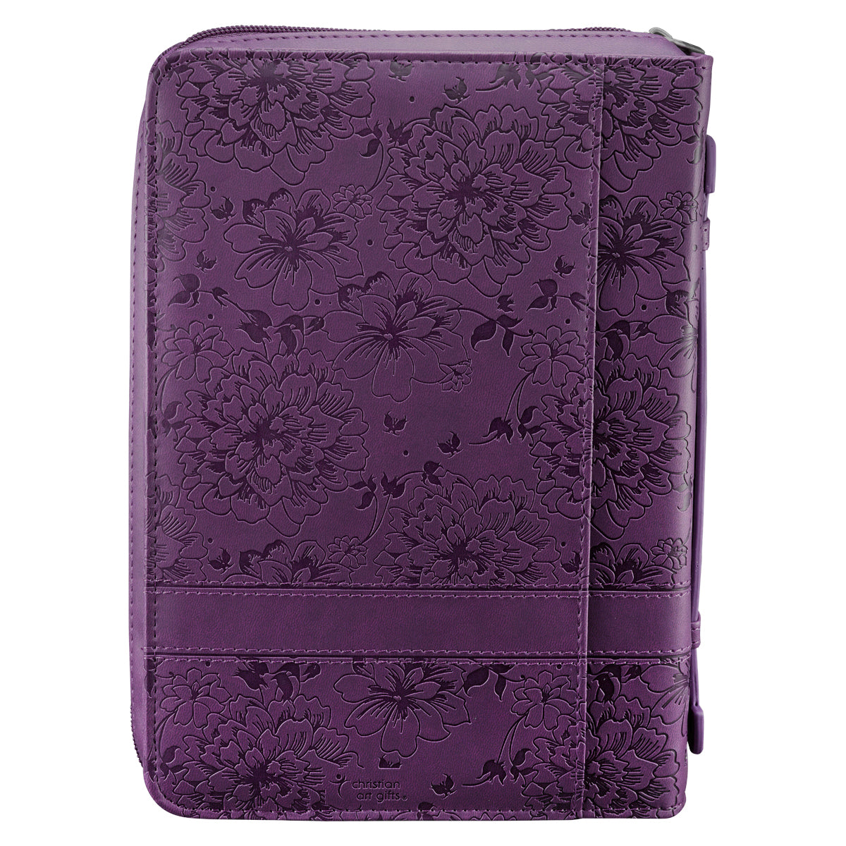 Bible Cover Medium: I Can Do All Things Phil 4:13 Purple