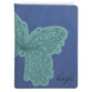 E-Reader Cover With Elastic Band Closure: Hope Blue/Aqua Butterfly