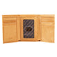 Leather Wallet: On Wings Like Eagles, Tri-Fold, Rfid-blocking, Gift Boxed