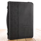 Bible Cover Classic Medium: Guidance Proverbs 3:6 Black Luxleather