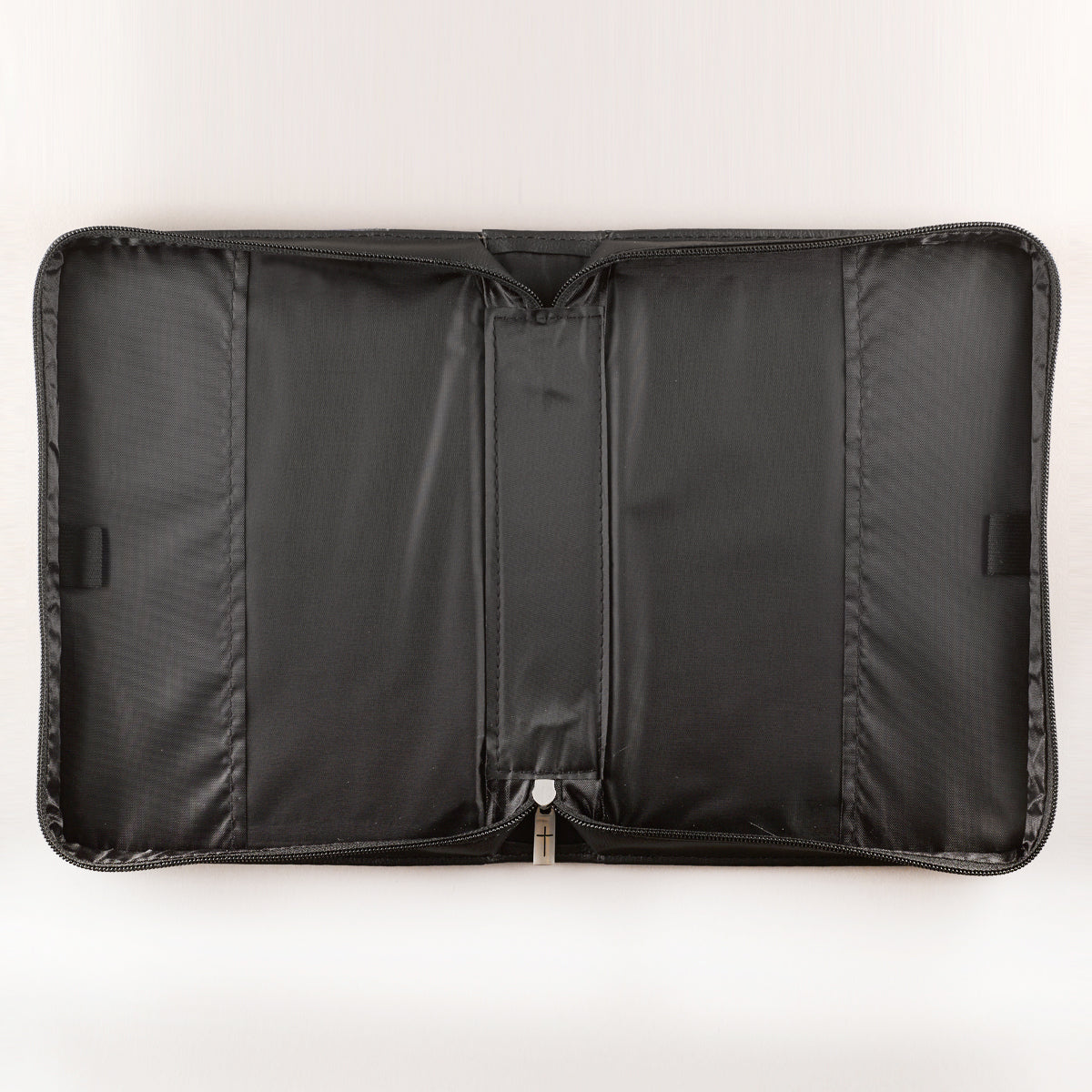 Bible Cover Classic Medium: Guidance Proverbs 3:6 Black Luxleather