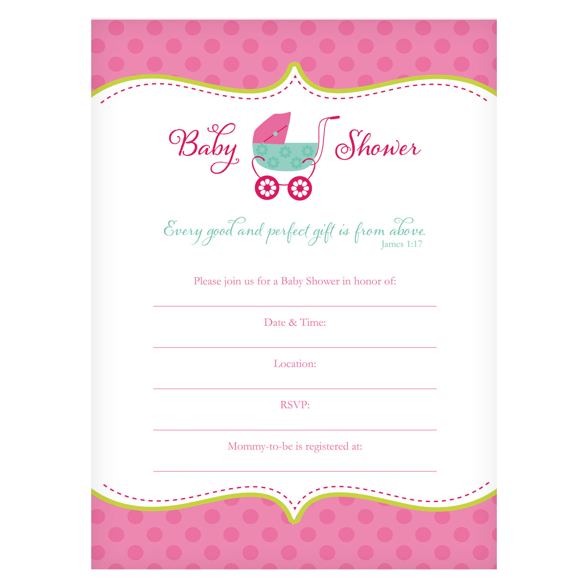 Boxed Cards: Invitation Girl (10 Cards)