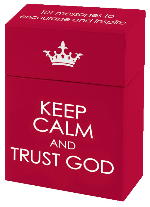 Box of Blessings: Keep Calm and Trust God