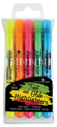 Pen: Twist & Glide Highlighter Set (Set Of 5)