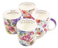 Ceramic Mugs (Set Of 4) 296ml: Seeds of Love, Floral