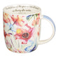 Ceramic Mugs (Set Of 4) 296ml: Seeds of Love, Floral