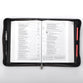 Bible Cover Medium I Can Do All Things Phil. 4: 13 Turquoise Debossed Luxleather