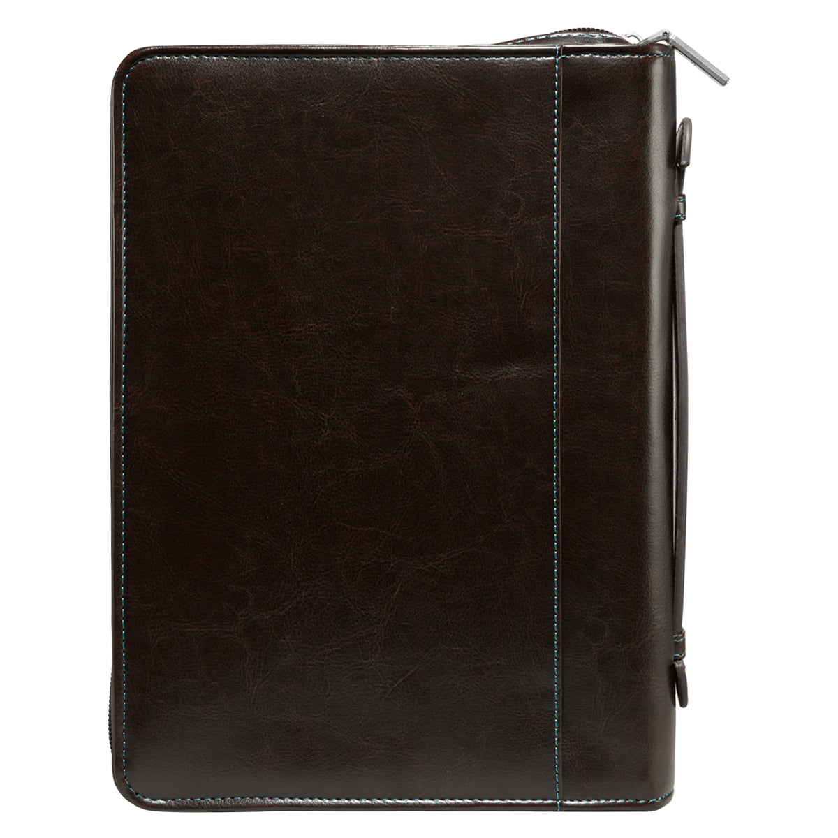 Bible Cover Medium I Can Do All Things Phil. 4: 13 Turquoise Debossed Luxleather