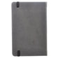 Notebook: Be Strong and Courageous With Elastic Band Closure Gray