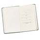 Notebook: Be Strong and Courageous With Elastic Band Closure Gray