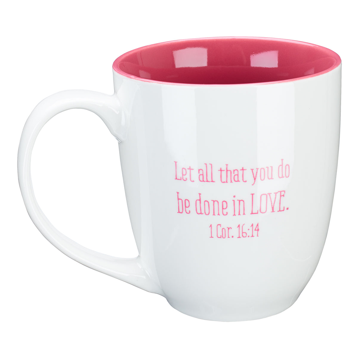 Ceramic Mug: It Takes a Big Heart to Shape Little Minds (White/Pink) (414ml)