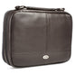 Bible Cover Small Two-Fold Lux-Leather Organizer Brown
