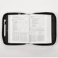 Bible Cover Extra Large: Two-Fold Luxleather Organizer Black