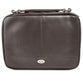 Bible Cover Extra Large: Two-Fold Luxleather Organizer Brown