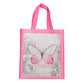 Reusable Tote Bag: Believe Butterfly Pink