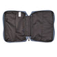 Bible Cover Polyester Large: Footprints in the Sand, Navy/Picture