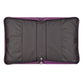 Bible Cover Medium: Blessed Jer. 17:7 Butterfly Purple Luxleather
