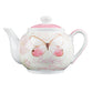 Ceramic Teapot: Believe, Butterfly/Pink, 887 ml