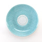 Ceramic Tea For One Set: Grace, Blue Butterfly, White/Teal (Pot 414 ml, Cup 237 ml, Saucer)