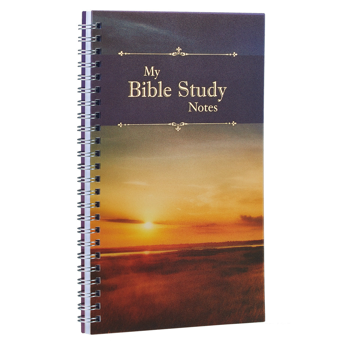 Notebook: My Bible Study Notes, Sunset