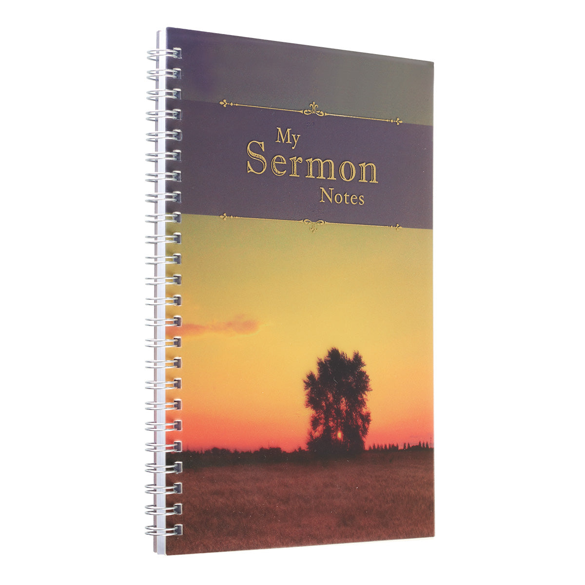 Notebook: My Sermon Notes, Tree in Field