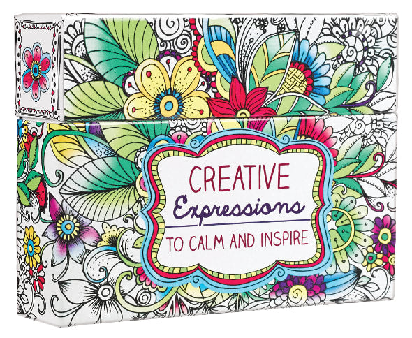 Adult Boxed Coloring Cards: Creative Expressions to Calm and Inspire