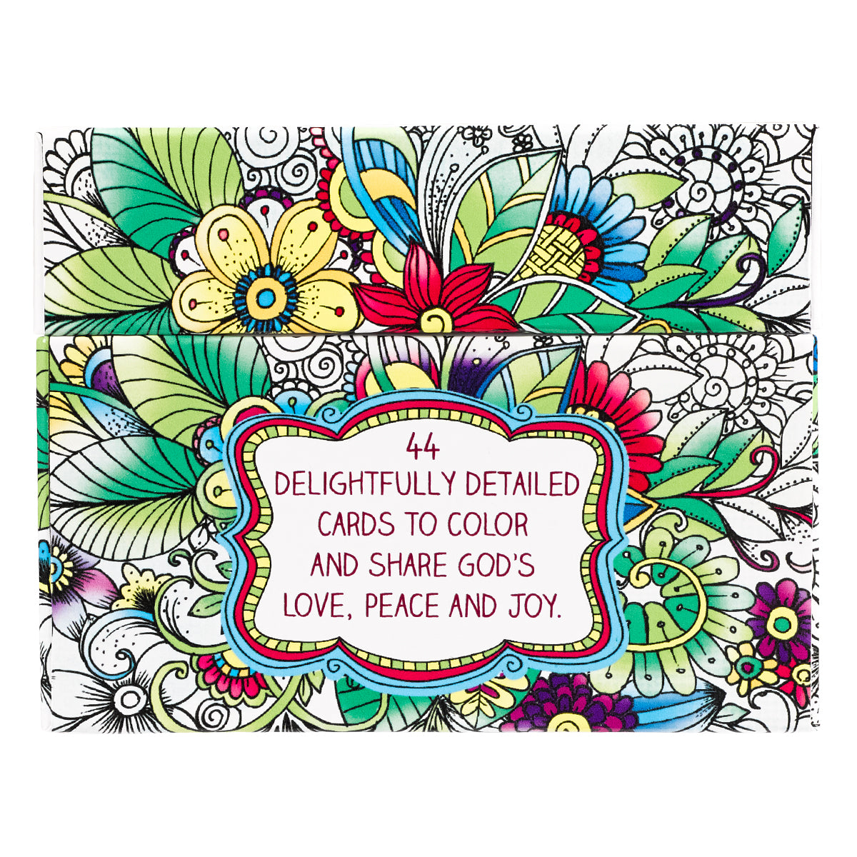 Adult Boxed Coloring Cards: Creative Expressions to Calm and Inspire