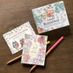 Adult Boxed Coloring Cards: Colorful Blessings